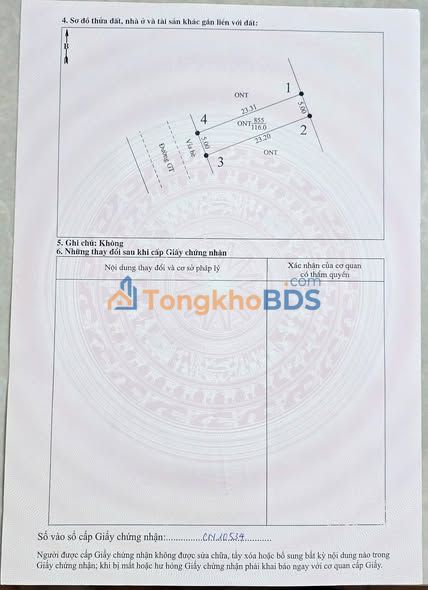 Đất Đấu Giá Bảo Yên Phú Thọ 116m² - Sổ Đỏ Chính Chủ