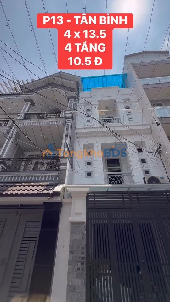 Nhà Cộng Hòa P.13 54m² giá 10.5 tỷ - Sẵn sàng ở ngay