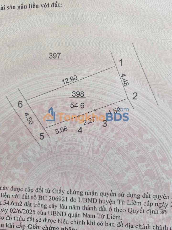 Đất Phương Canh 55m² 935 triệu - Giá tốt hiếm có