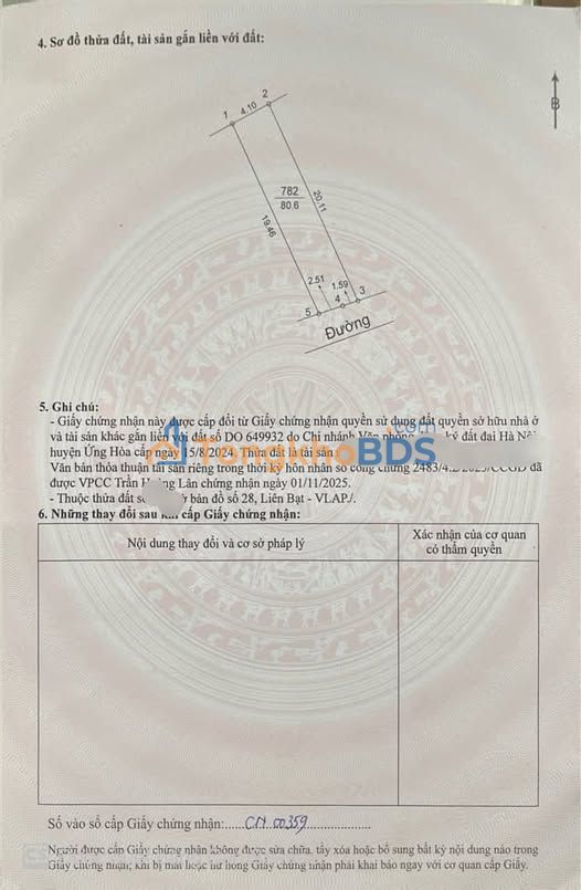 Bán Gấp Đất Vườn Mỹ Đức 4950m² - Sổ Đỏ Chính Chủ - 14.85 Tỷ