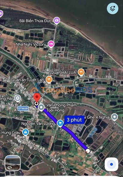 Đất nền Bình Đại 273m² 650 triệu – Sổ đỏ chính chủ