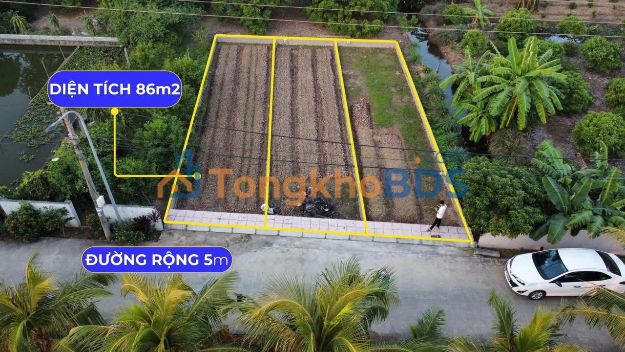 Đất nền An Lão 85.5m² - View kênh dừa, gần KCN Tràng Duệ, giá 1.x tỷ