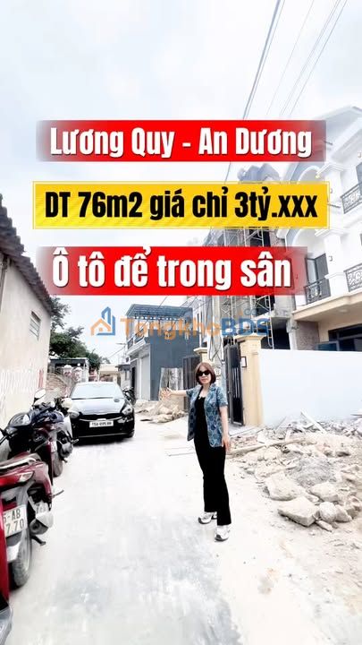 Nhà 3 Tầng 76m² Lê Lợi, An Dương - Sẵn Sàng Vào Ở Ngay!