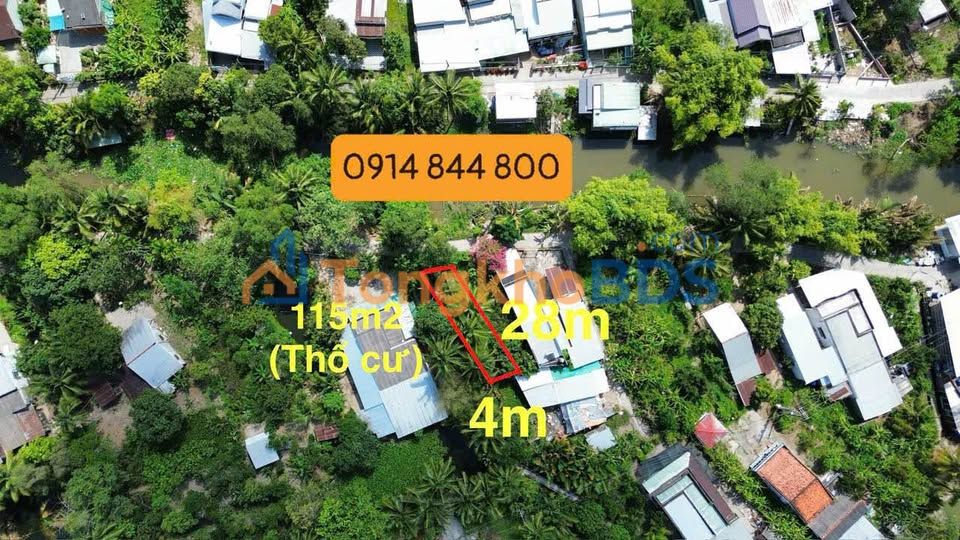 Bán Đất Nền 115m² Sổ Hồng Riêng Phong Điền - Giá 900 Triệu