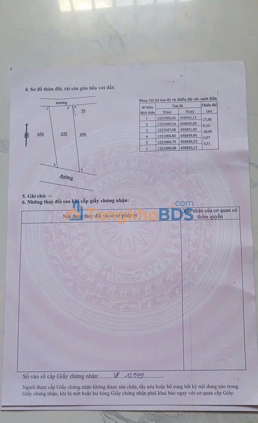 Đất Thổ Cư Hàm Thuận Bắc 110.7m² - Gần QL28, Giá 580 Triệu