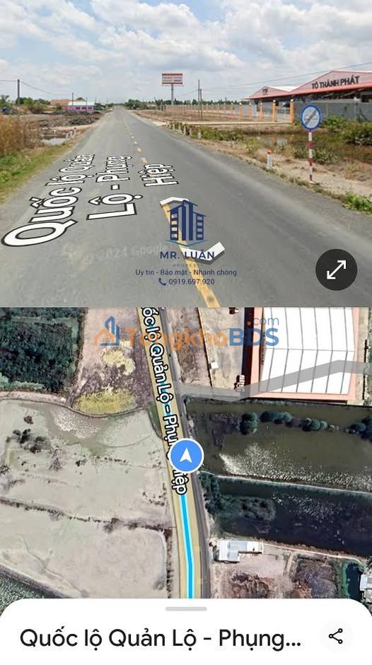 Đất nền mặt tiền 3900m² QL Phụng Hiệp, Bạc Liêu - Sẵn sàng đầu tư