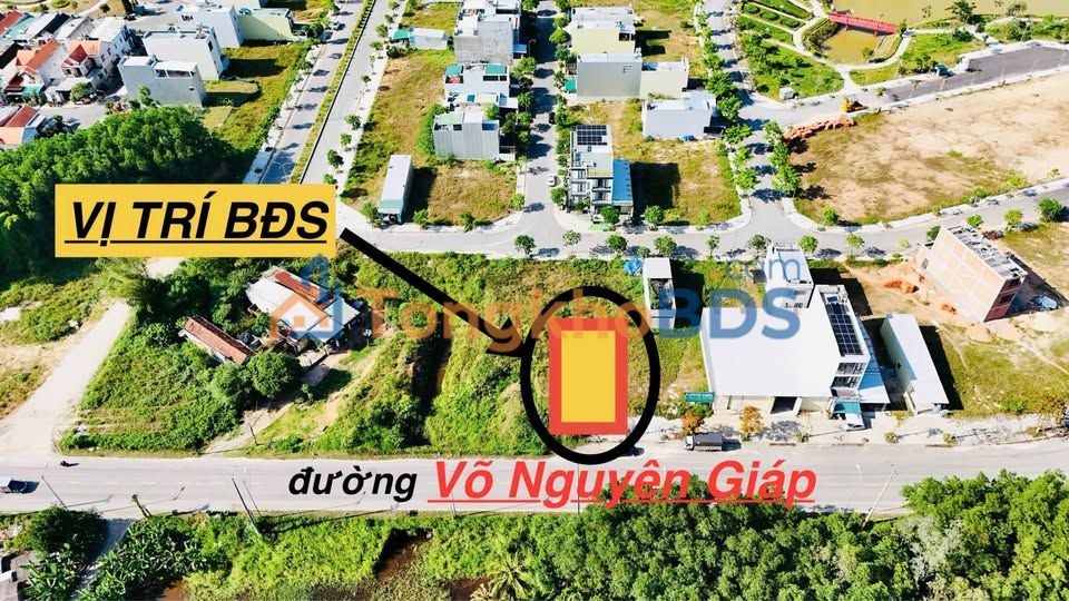 Bán đất mặt tiền Võ Nguyên Giáp, Sơn Tịnh 100m² - Vị trí kinh doanh đắc địa