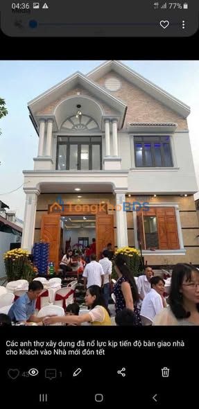 Biệt thự Lái Thiêu 270m² - 4PN, Hoàn công, Ô tô vào nhà - Giá 10.5 Tỷ