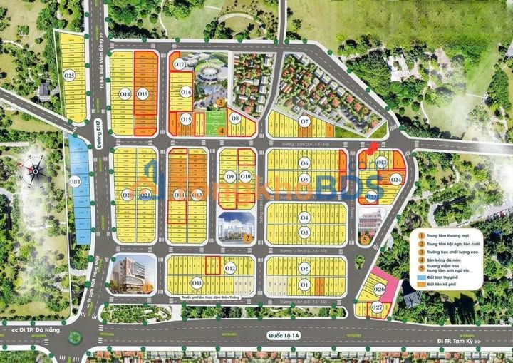 Đất nền Epic Tam Kỳ 200m² - Sẵn sàng xây dựng, kế trường quốc tế