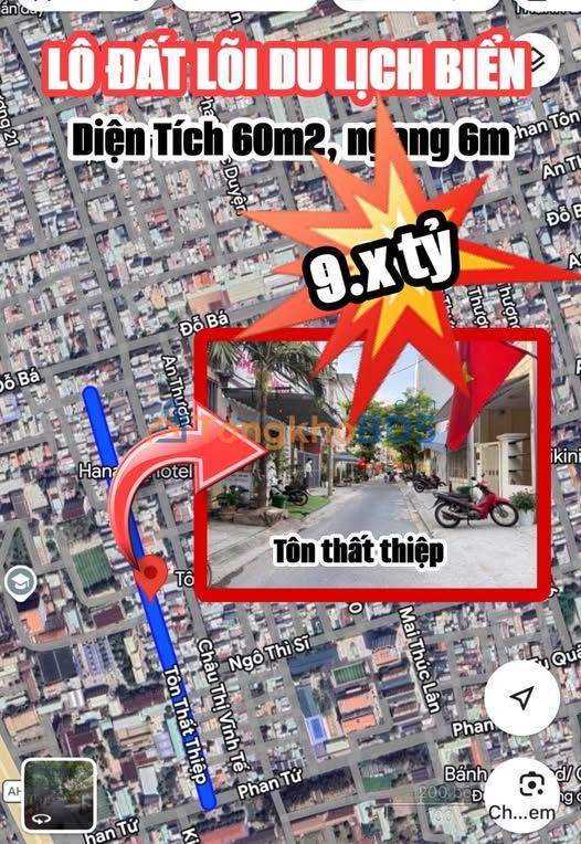 Đất Vàng Mỹ Khê 60m² Mặt Tiền Kinh Doanh - Dòng Tiền 9 Tỷ