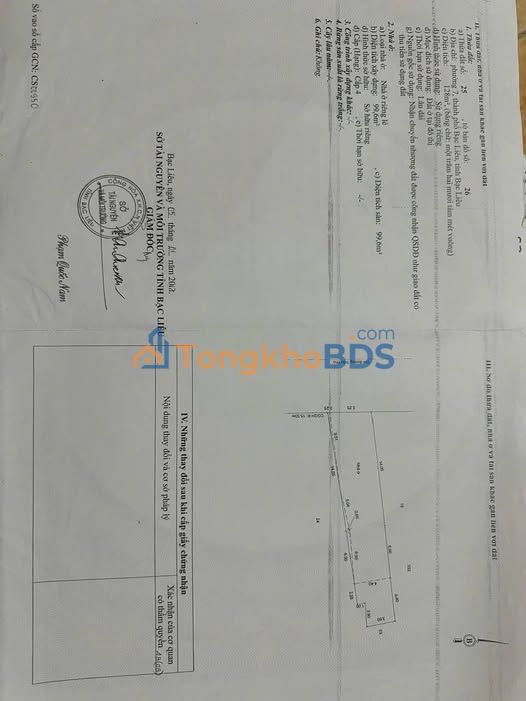 Nhà Mặt Tiền Trần Phú Bạc Liêu 135m² - Kinh Doanh Đắc Lộc