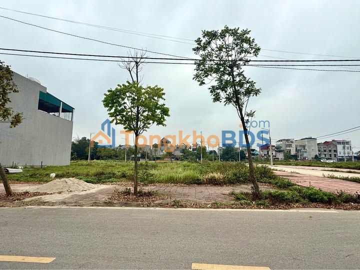 Bán gấp đất 100m² mặt tiền 13m, cạnh chợ Hợp Châu, Tam Đảo