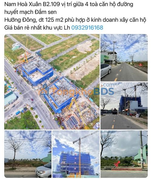 Đất Nền Nam Hoà Xuân 125m² - Kinh Doanh Đắc Lộc, An Cư Lý Tưởng