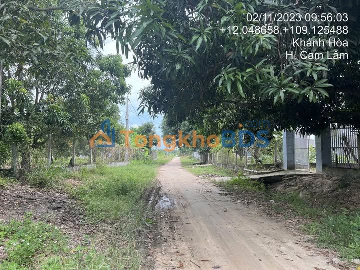 Đất nền Cam Lâm 475m² - Hai Mặt Tiền, Sổ Đỏ Rõ Ràng, Giá Chỉ 2.3 Tỷ