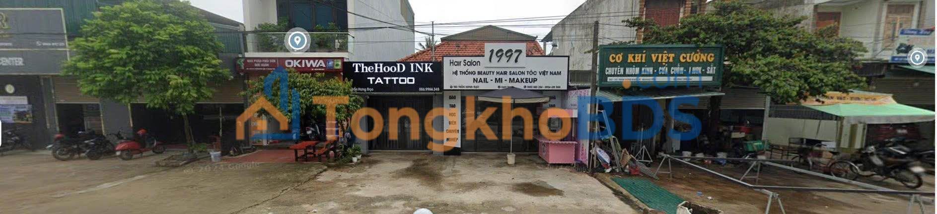 Mặt bằng kinh doanh mặt tiền Trần Hưng Đạo, Sầm Sơn - Vỉa hè rộng, đường lớn