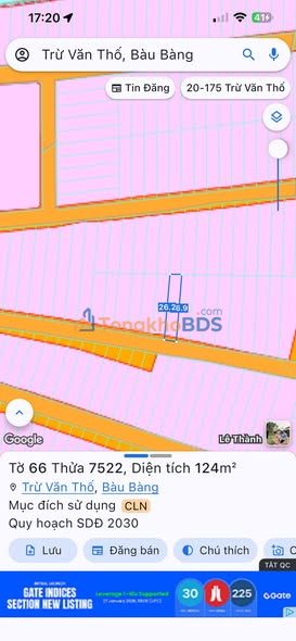 Đất Vàng TP. Thủ Dầu Một 120m² - Hơn 600 Triệu, Sổ Thổ Cư