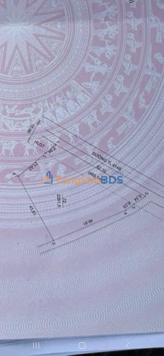 Đất Lô Góc Ba Vì 2261.5m² Sổ Đỏ Mặt Tỉnh Lộ 87C - Giá Đầu Tư