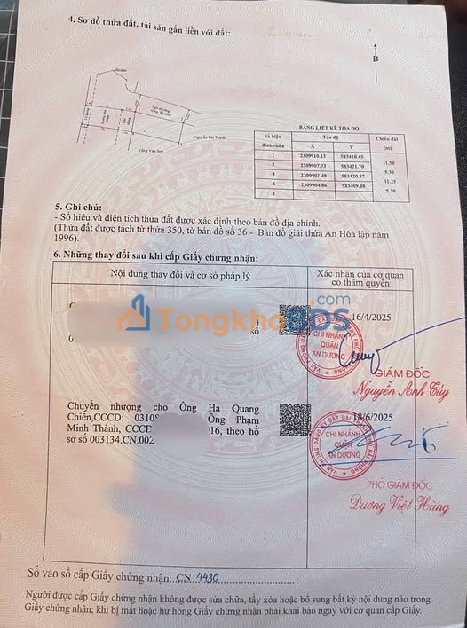 Nhà Mặt Đường Ngọ Dương 60m² - Lô Góc Kinh Doanh Đắc Lợi