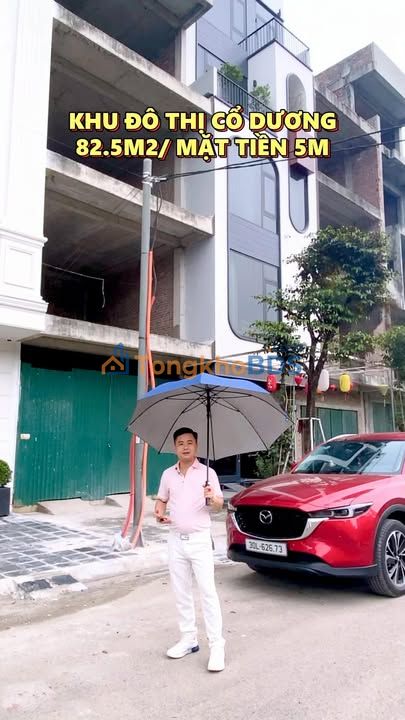 Shophouse 82.5m² Đông Anh - Mặt tiền 5m, Sẵn Xây Thô, Gần Sân Bay