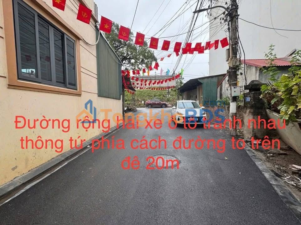 Đất nền Đông Anh 40m² - Sổ đỏ sẵn, gần hồ Lại Đà, giá 4.x tỷ