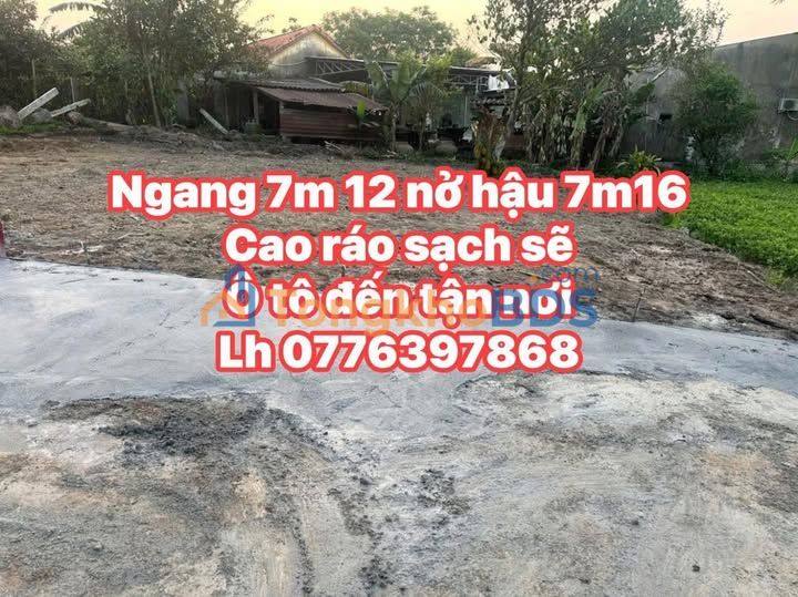 Đất nền Hòa Khương 123m² giá 1.1 tỷ - Tiềm năng tăng giá