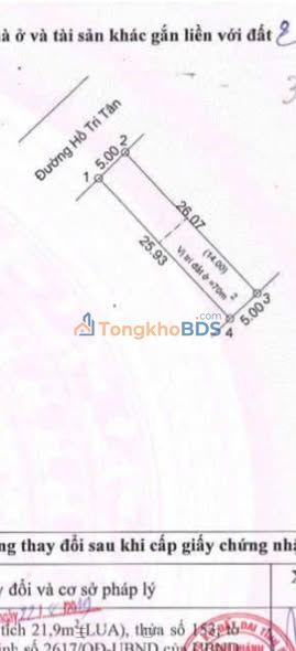 Đất nền Hồ Tri Tân 130m² giá 2.35 tỷ - Sổ đỏ chính chủ