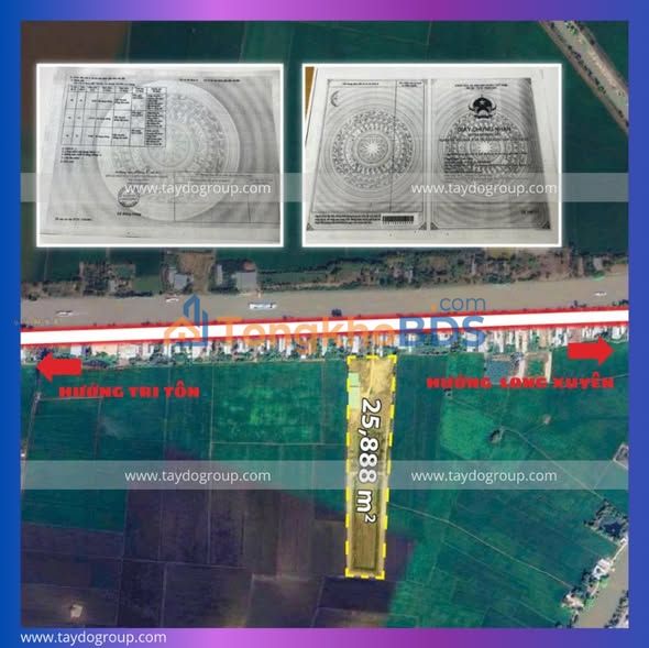 Đất Mặt Tiền DT941 An Giang 25.888m² - Sẵn Kho, Container Vào Thoải Mái
