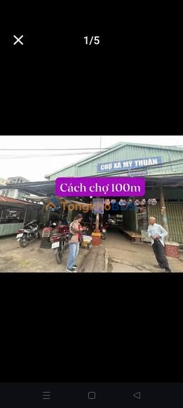 Bán Đất Lộ Nhựa Vĩnh Long 300m² Giá 450 Triệu - Gần Chợ Mỹ Thuận