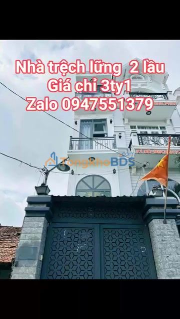 Nhà Mặt Tiền Thạnh Lộc Q12 - 5PN, 4WC, Sổ Hồng - Giá 3.1 Tỷ