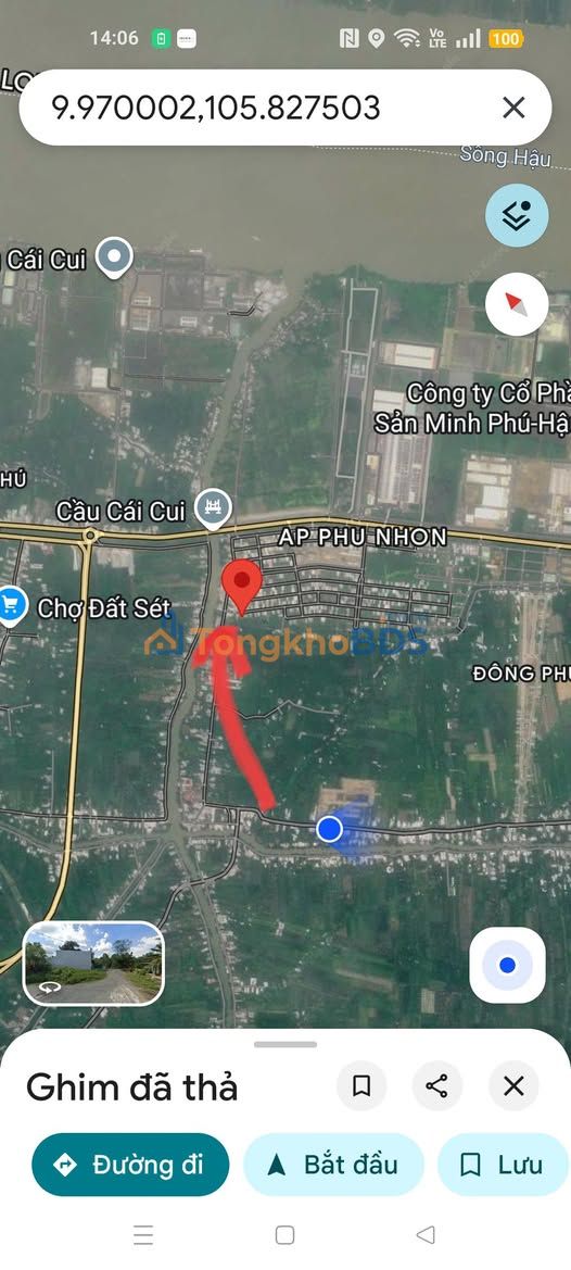 Đất nền Châu Thành A 125m2 1.73 tỷ - Pháp lý rõ ràng