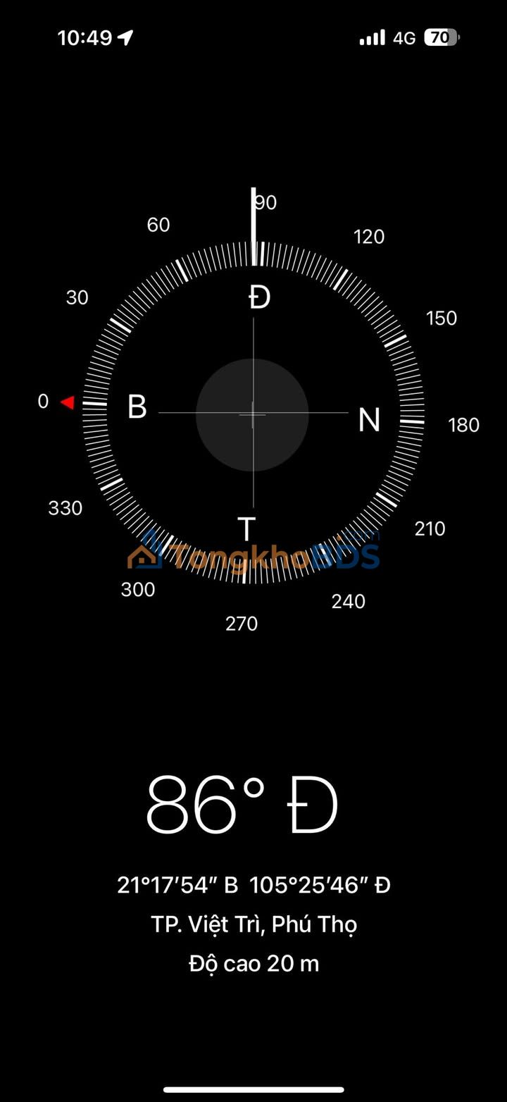 Đất nền 90m² Khu đô thị Bến Gót, Việt Trì - Sổ đỏ chính chủ