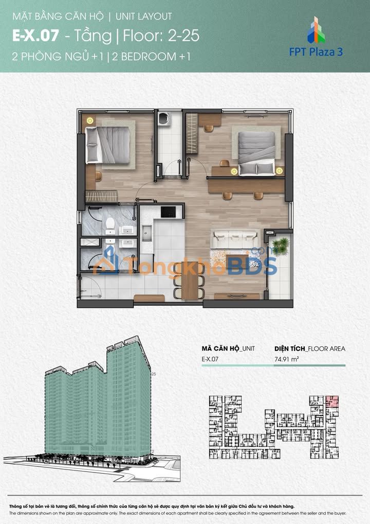 Căn Hộ Góc Plaza 3 Đà Nẵng 75m² View Biển Hướng Đông - Giá 4 Tỷ