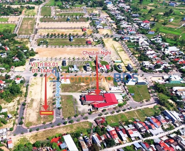 Đất Hội An Green Village 144m² - Sổ Đỏ Hướng Đông, Giá 2.78 Tỷ