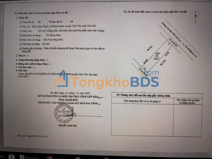 Đất Tặng Nhà Mặt Tiền VT1 Yên Bái - 143.5m² - Đầu tư sinh lời