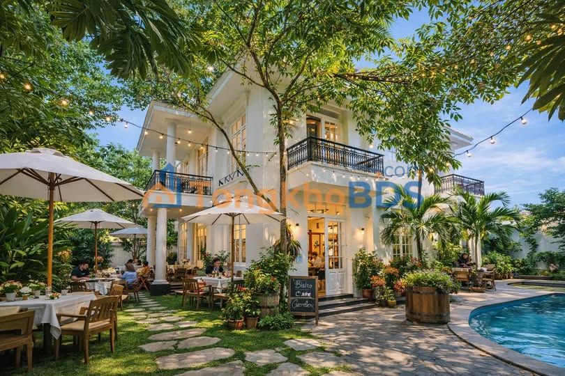 Villa Góc Thảo Điền 450m² - Không Gian F&B Độc Đáo