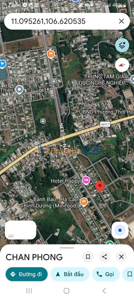 Đất nền Bến Cát 150m² - Sát Ngã Tư, Gần KCN Mỹ Phước 3