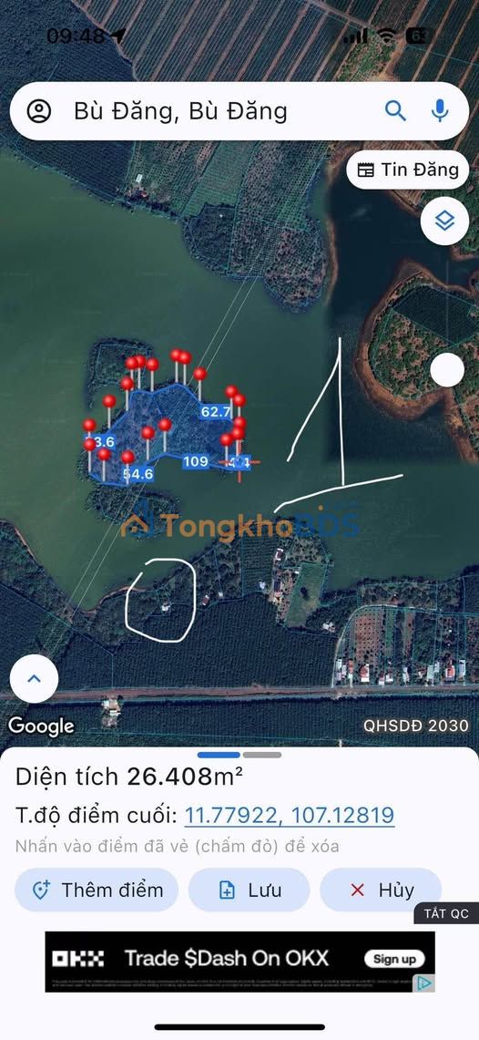 Bán Gấp 2.5ha Đảo & Đất Liền Kèm Tại Đồng Phú, Bình Phước - Sổ Hồng Sẵn Sàng