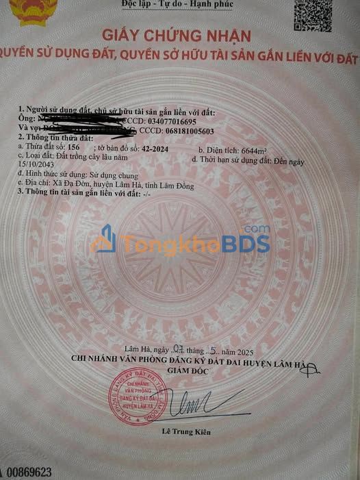 Bán Đất Vườn 3600m² Lâm Đồng - Giá Tốt Đầu Tư