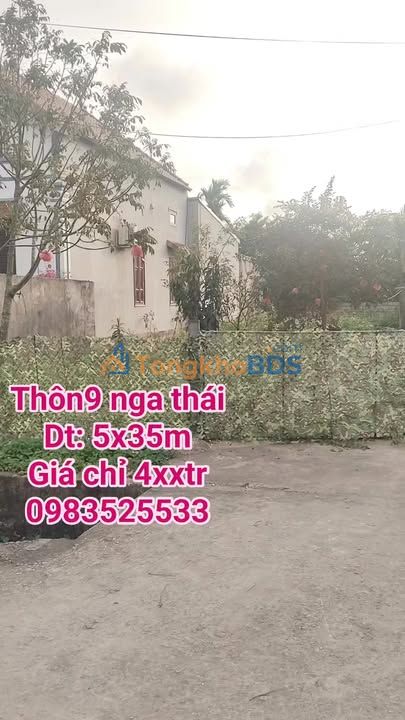 Đất nền Nga Thái 175m² 400 triệu - Đất thổ cư 100%