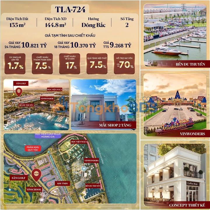 Shophouse Vinhomes Hải Phòng 135m² - Kinh doanh & Đầu tư Sinh lời