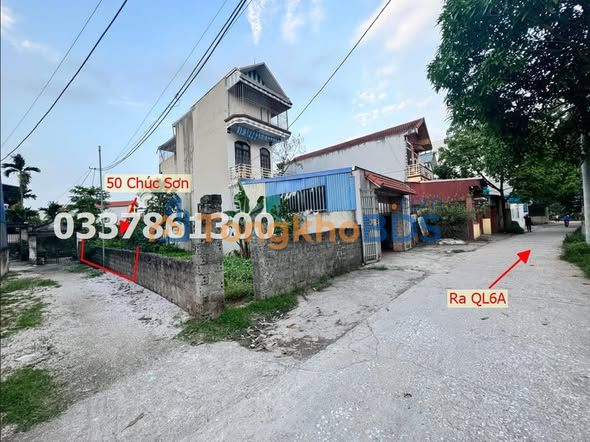 Bán đất Thị trấn Chúc Sơn 50m² - Sổ đỏ chính chủ, gần trung tâm