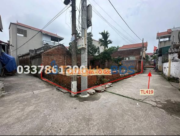 Đất Lô Góc 75.9m² Chương Mỹ - Sổ Đỏ Sẵn Sàng, Giá 2 Tỷ