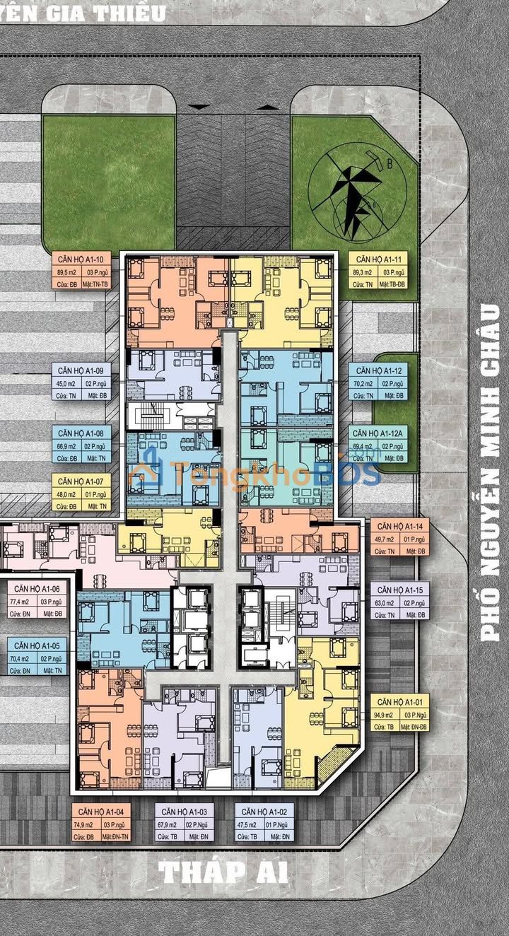 Apartment Ruby Riverside Phuc Dong 89m² 4 tỷ View đẹp