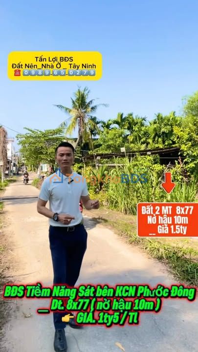 Đất Gò Dầu 704m² Sổ Đỏ Chính Chủ - Gần KCN Phước Đông