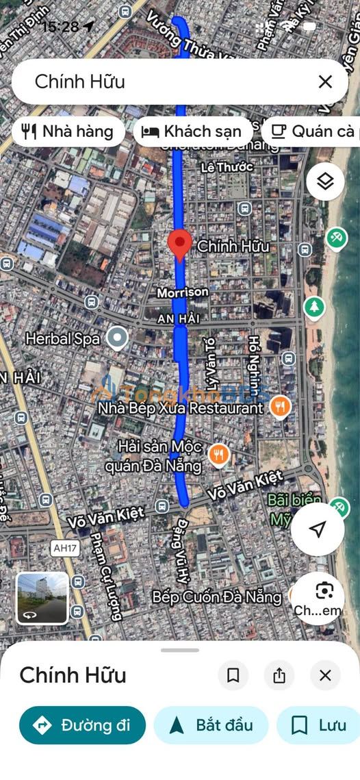 Đất Chính Hữu Sơn Trà 105m² giá 18 tỷ - Sổ đỏ chính chủ