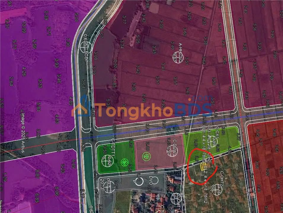 Đất thổ cư 77m² Đào Viên, Quế Võ - Sổ đỏ sẵn sàng, ô tô tránh