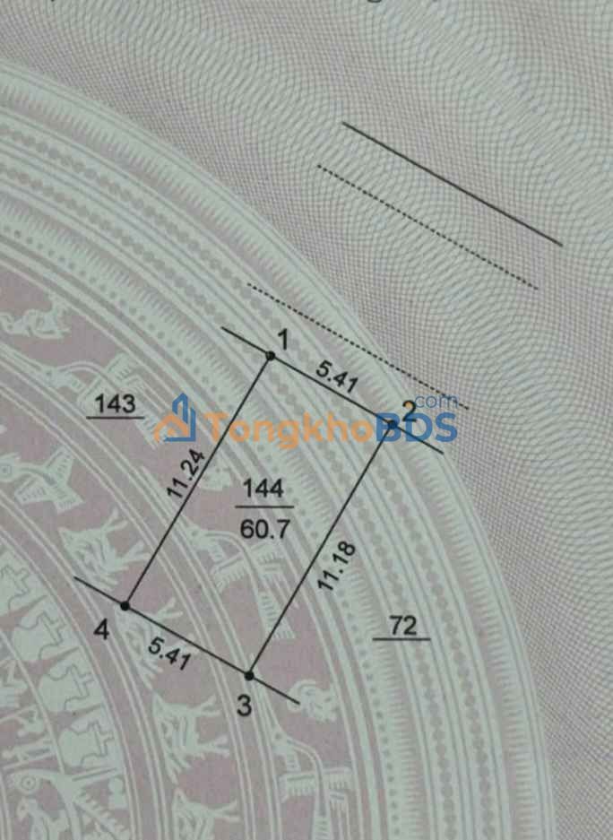 Đất Dịch Vụ Trạm Trôi 60.7m² - Sổ Đỏ Sẵn Sàng, Giá Đầu Tư