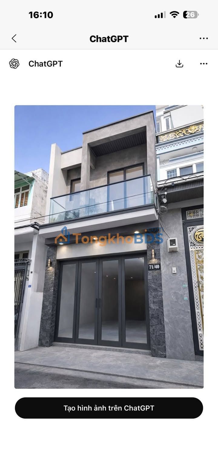 Nhà Gò Vấp 48m² - 3PN, Hẻm 6m Thông - 5.15 Tỷ Bớt Lộc