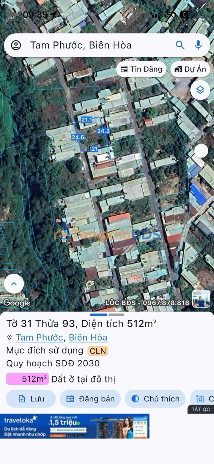 Bán Gấp Đất 500m² Tặng Nhà Cấp 4 Tại Long Thành, Đồng Nai - Sổ Riêng 2 Tỷ