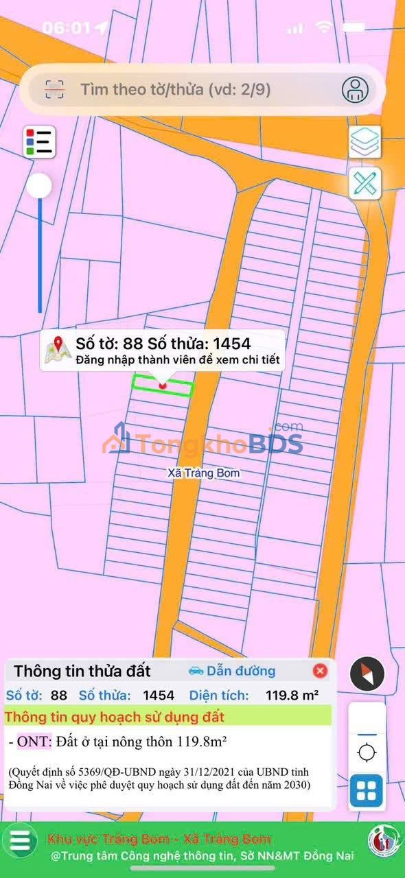 Mặt Tiền Sông Trầu 120m² - Kinh Doanh Giá Chỉ 1.2 Tỷ